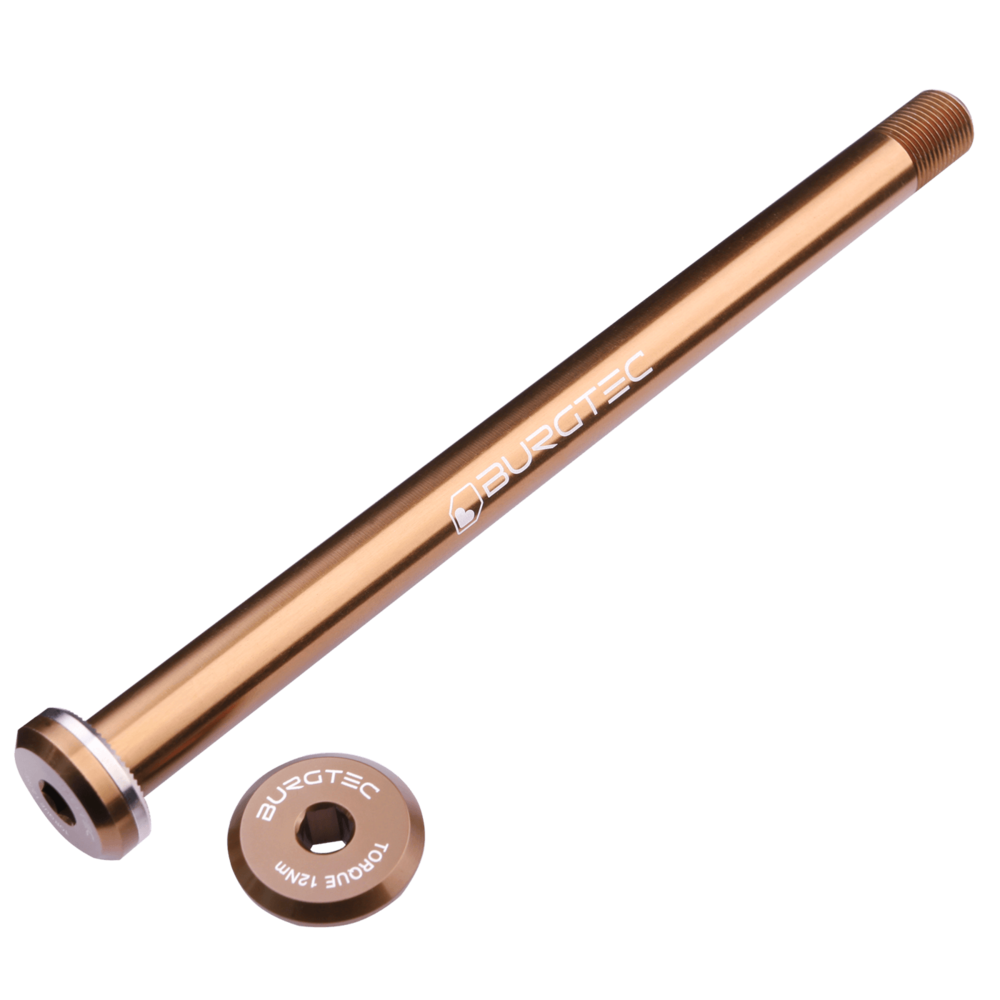 Burgtec Santa Cruz Rear Axle 12x168.5mm M12x1.0 Bronze