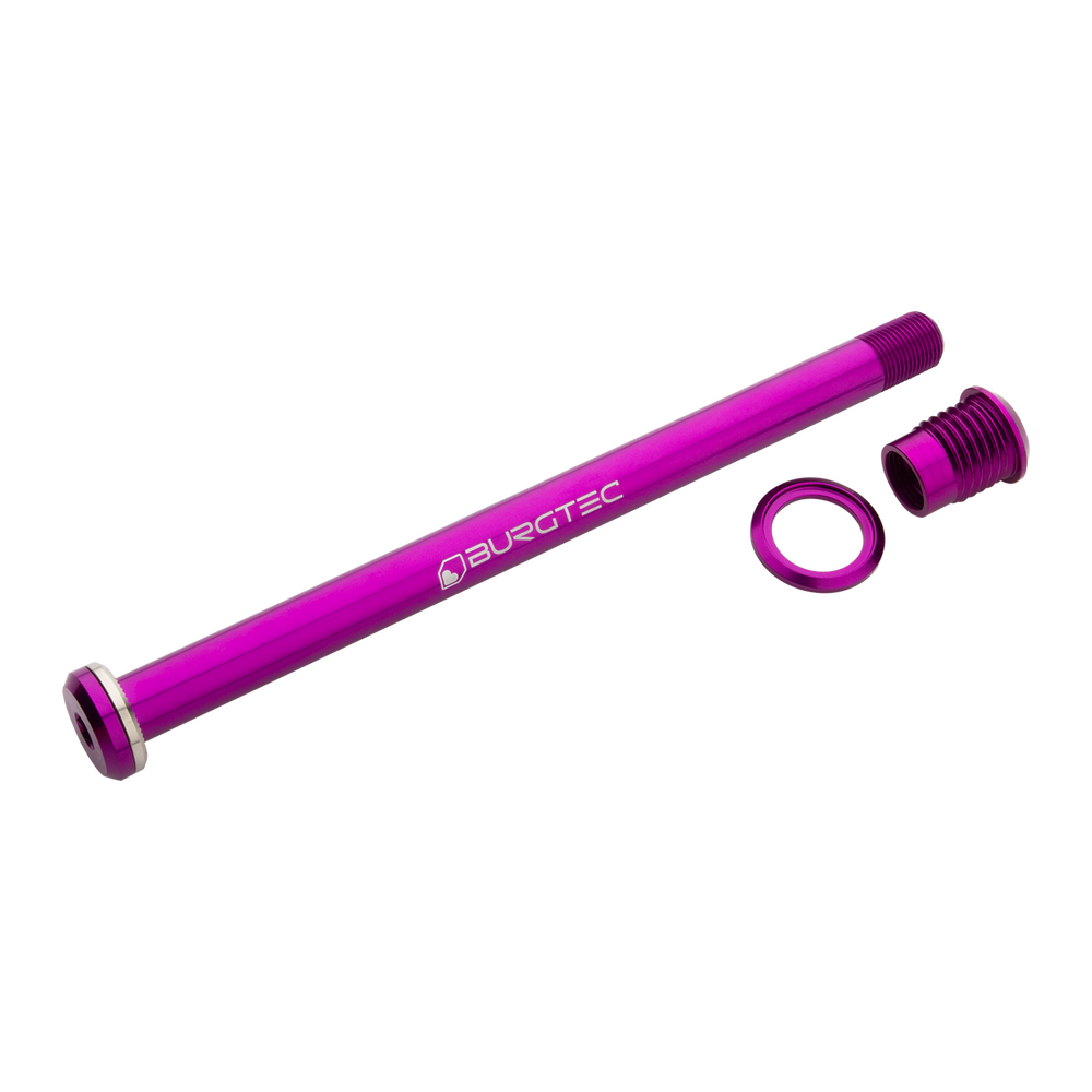 Burgtec Santa Cruz Rear Axle 12x173.7mm M12x1.0 Purple Rain