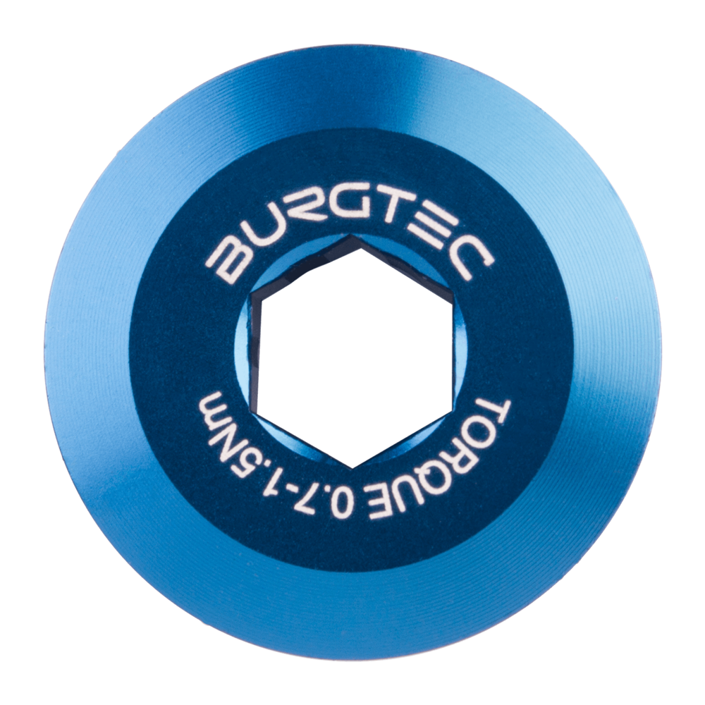 Burgtec Crank Bolt Shimano Deep Blue