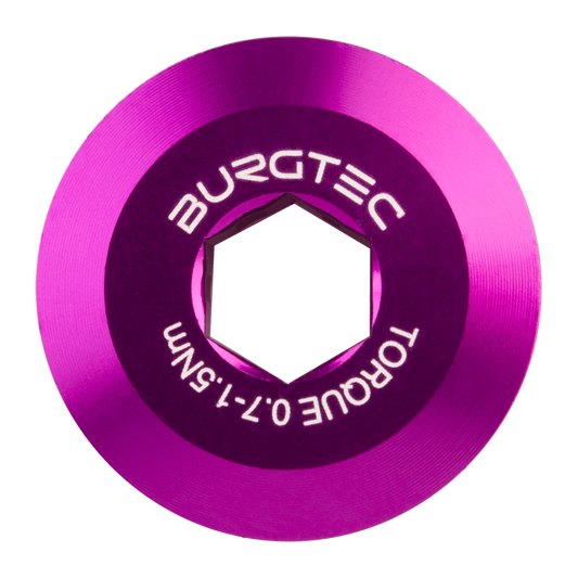 Burgtec Purple Rain Shimano Crank Bolt