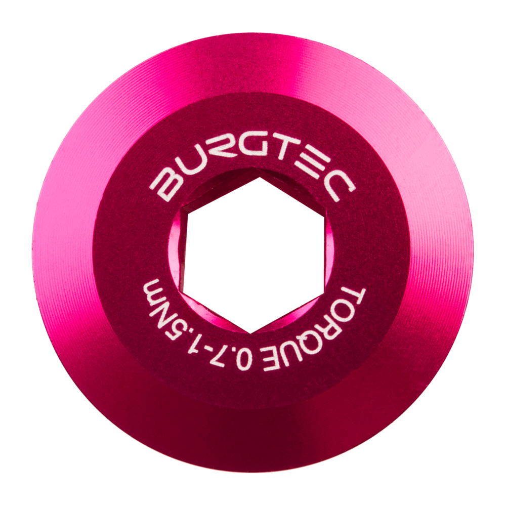 Burgtec Crank Bolt Shimano Toxic Barbie Pink