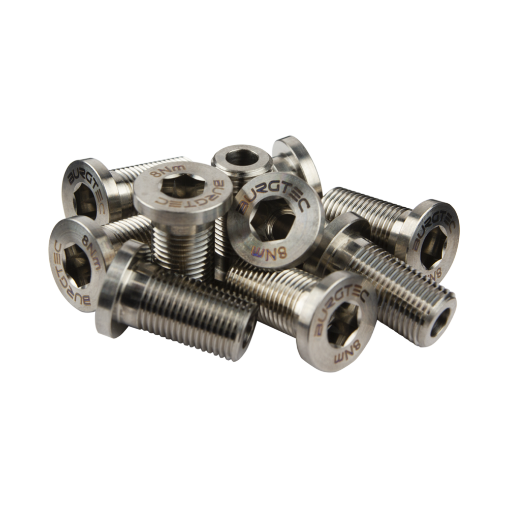 Burgtec Evil Flip Chip Bone Link Titanium Bolt Kit 10-Pack