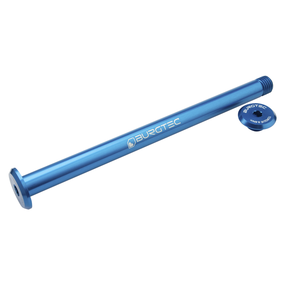 Burgtec Evil Rear Axle 12x170mm M12x1.5 Blue