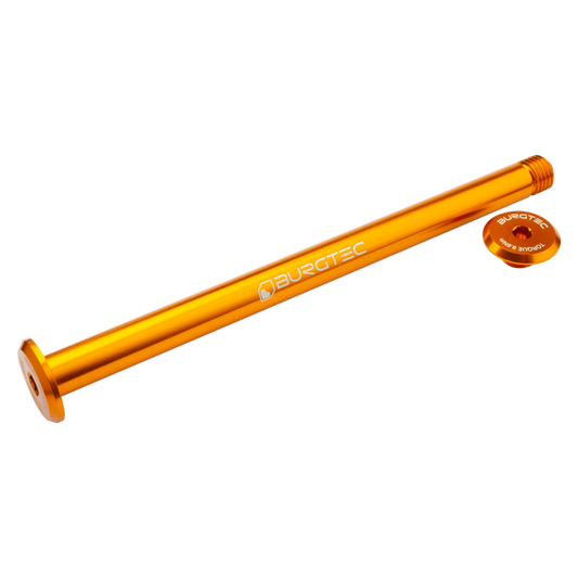 Burgtec Evil Rear Axle 12x180mm M12x1.5 Superboost+ Orange