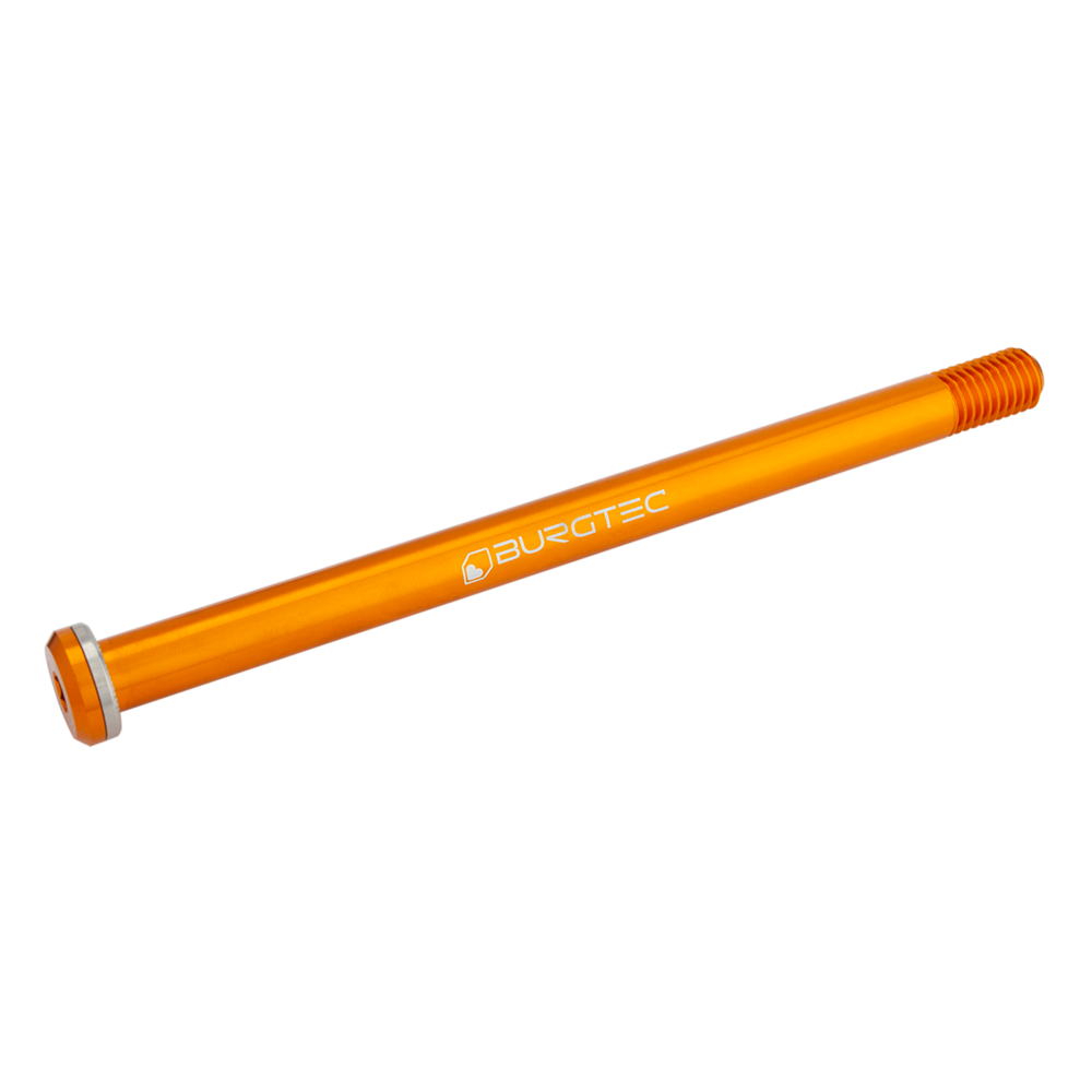 Burgtec Iron Bro Rear Axle 12x174mm M12x1.75 Orange