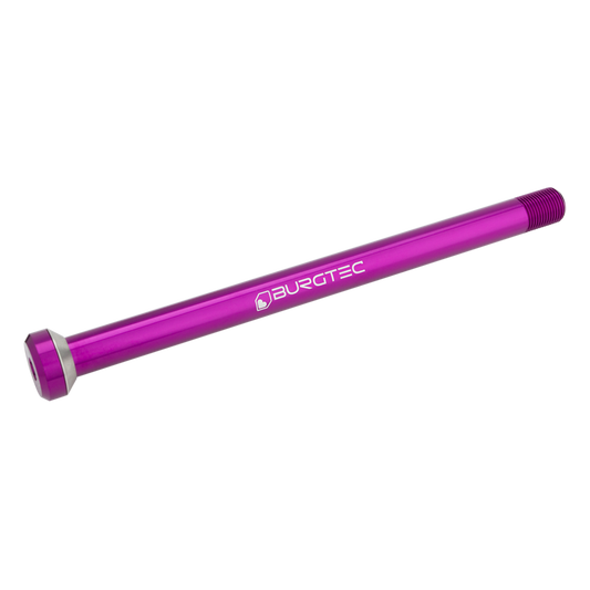 Burgtec Rear Axle 12x175.5mm M12x1.0 Purple Rain Skewer