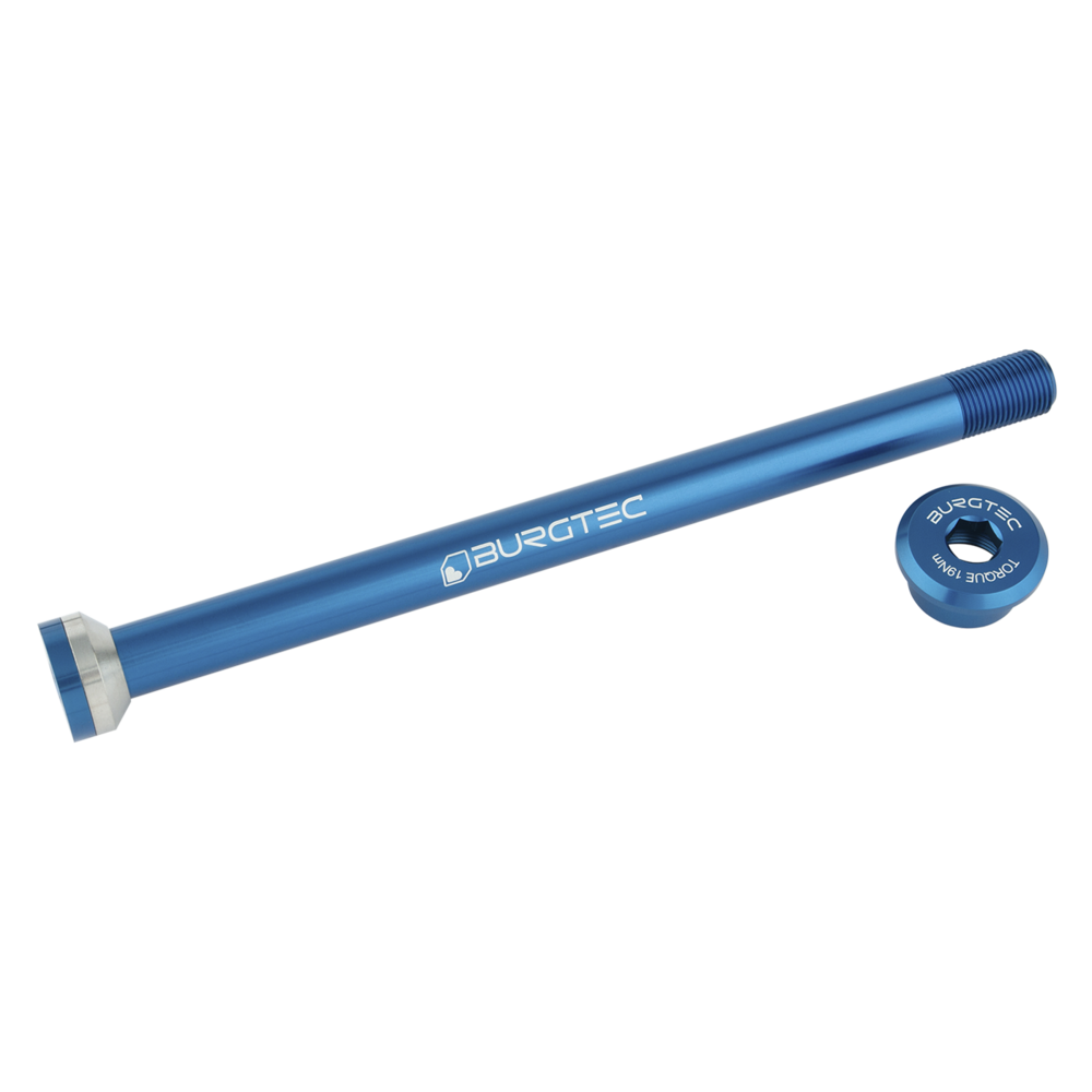 Burgtec Transition Rear Axle 12x171mm M12x1.0 Blue