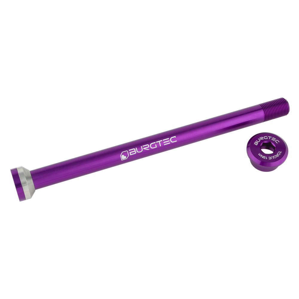 Burgtec Transition Rear Axle 12x171mm M12x1.0 Purple Rain