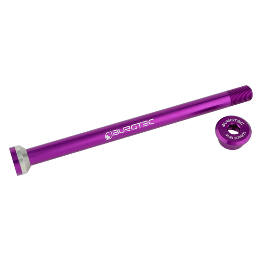 Burgtec Transition Rear Axle 12x171mm M12x1.0 Purple Rain