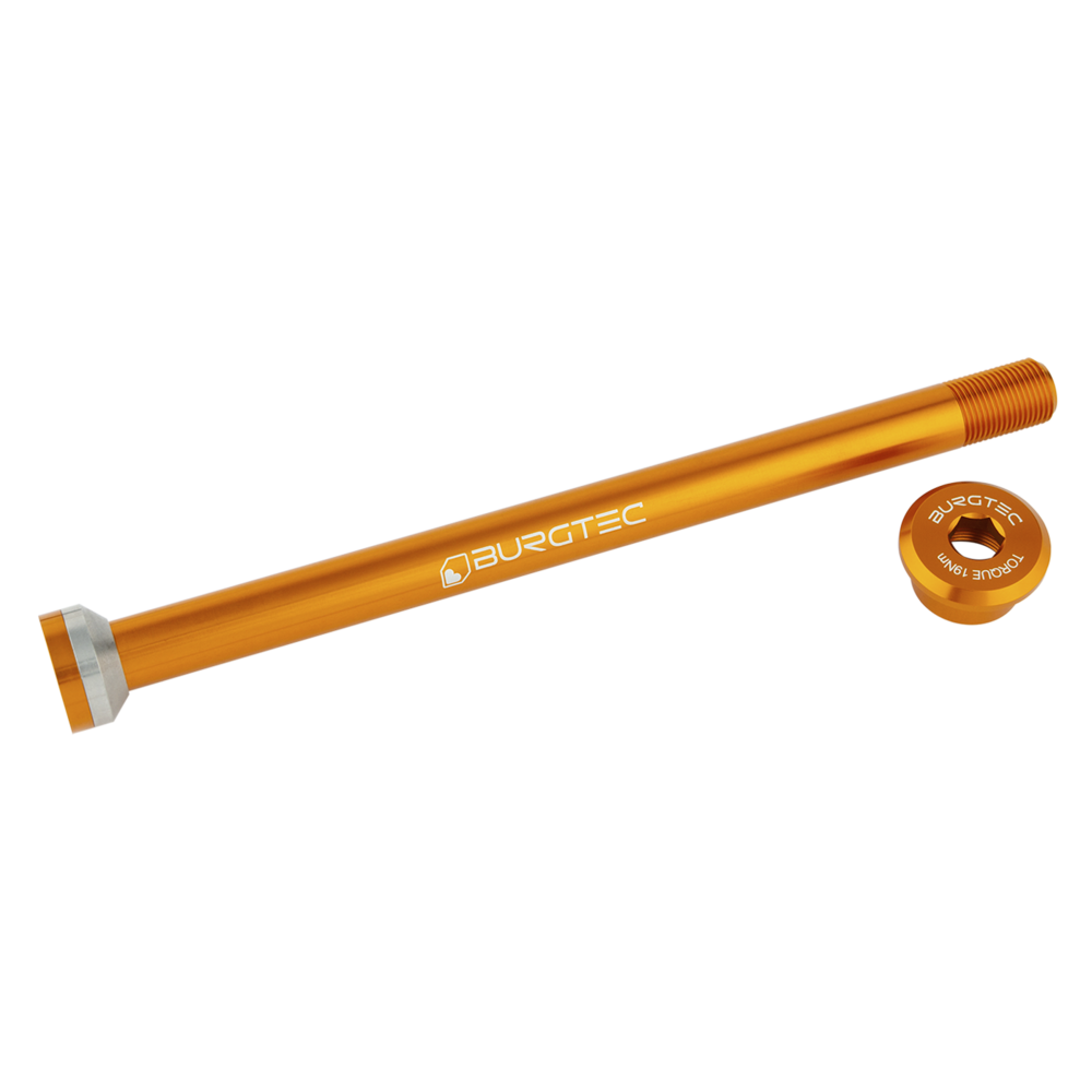 Burgtec Transition Rear Axle 12x171mm M12x1.0 Orange