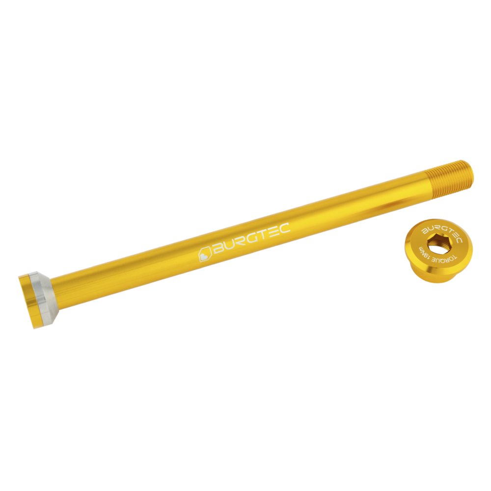 Burgtec Transition Rear Axle 12x171mm M12x1.0 Gold