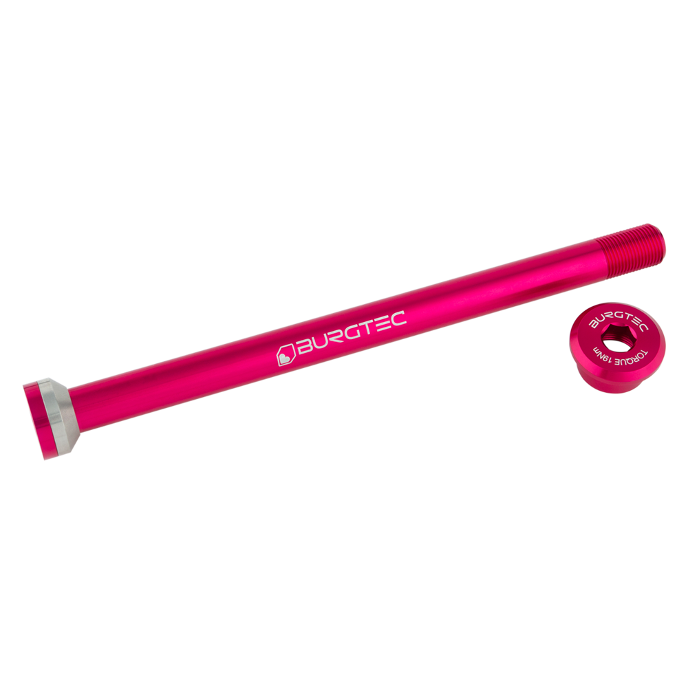 Burgtec Transition Rear Axle 12x171mm M12x1.0 Pink