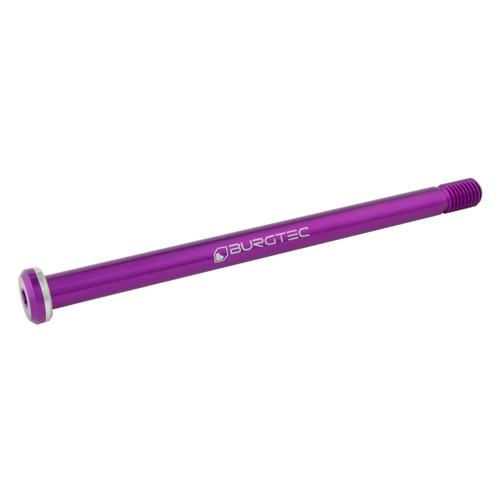 Burgtec Rear Axle 12x180mm M12x1.75 Purple Rain