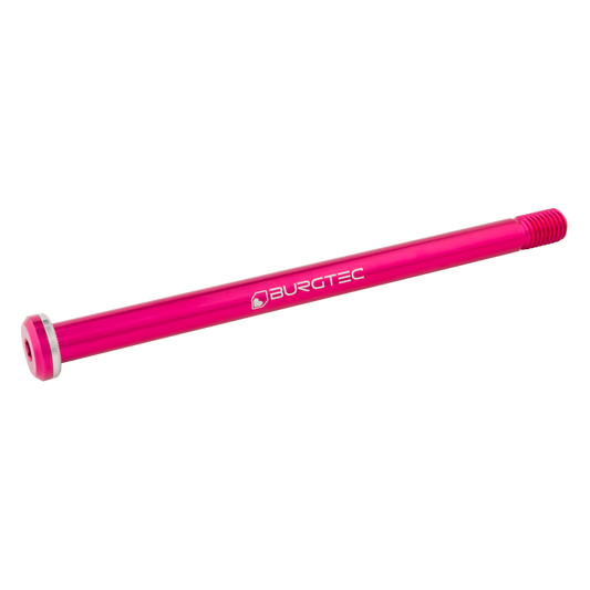 Burgtec Rear Axle 12x180mm M12x1.75 Pink