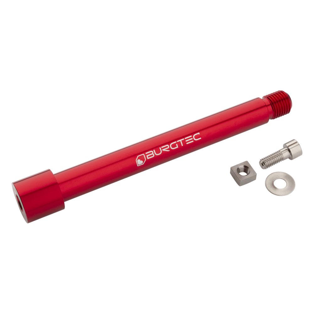 Burgtec Fox 2021 Boost Fork Axle 15x110mm Race Red