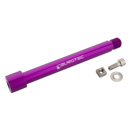 Burgtec Fox 2021 Boost Fork Axle 15x110mm Purple Rain