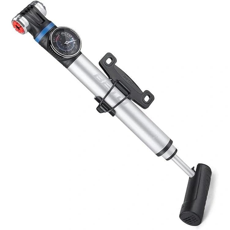 Beto Alloy Mtb Pump With Gauge - Portable Bike Pump