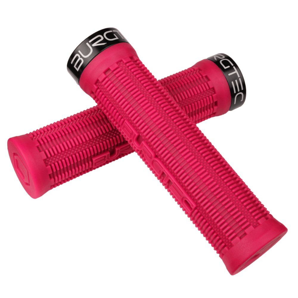 Burgtec Bartender Pro Lock-On Grips Toxic Barbie Pink