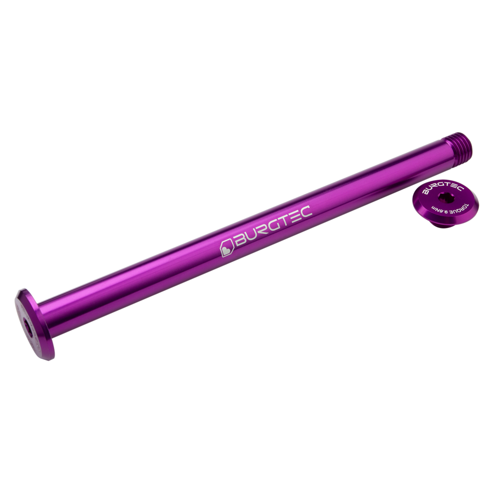 Burgtec Evil Rear Axle Skewer 12x170mm M12x1.5 Purple Rain