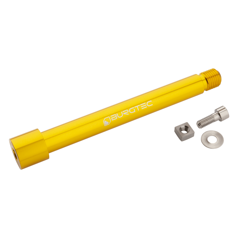 Burgtec Fox 2021 Boost Fork Axle 15x110mm Gold