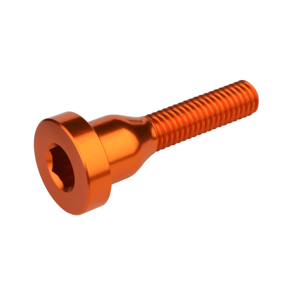 Burgtec Iron Bro Stem Top Cap Bolt Orange