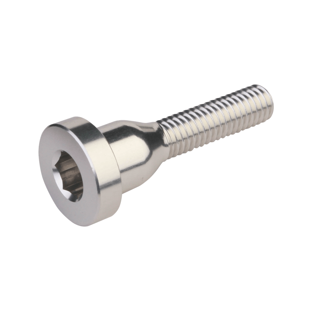 Burgtec Rhodium Silver Stem Top Cap Bolt