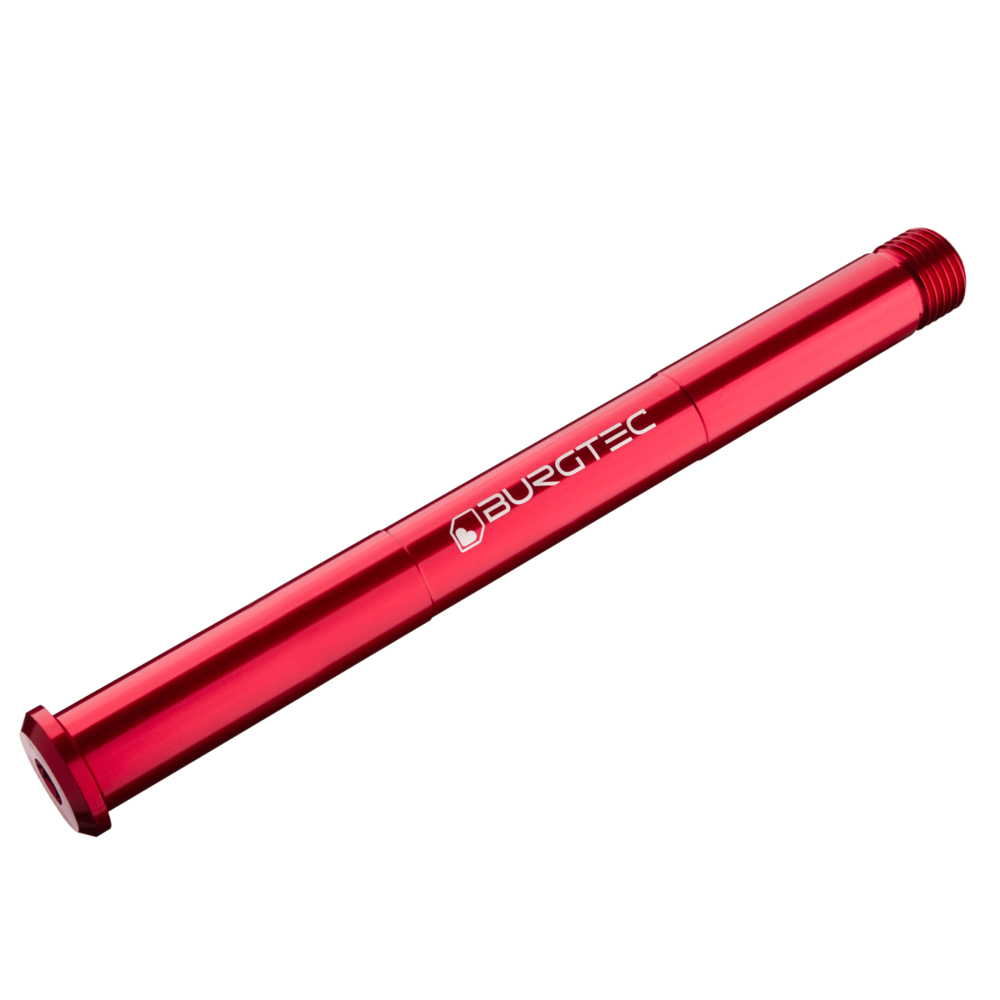 Burgtec Rockshox Boost Fork Axle 15x110mm Race Red