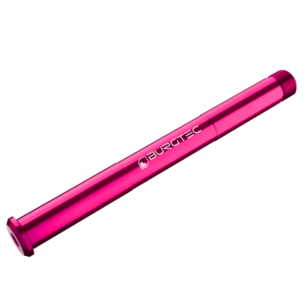 Burgtec Rockshox Boost Fork Axle 15x110mm Toxic Barbie Pink