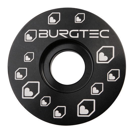 Burgtec Stem Top Cap Black - Bolt Not Included