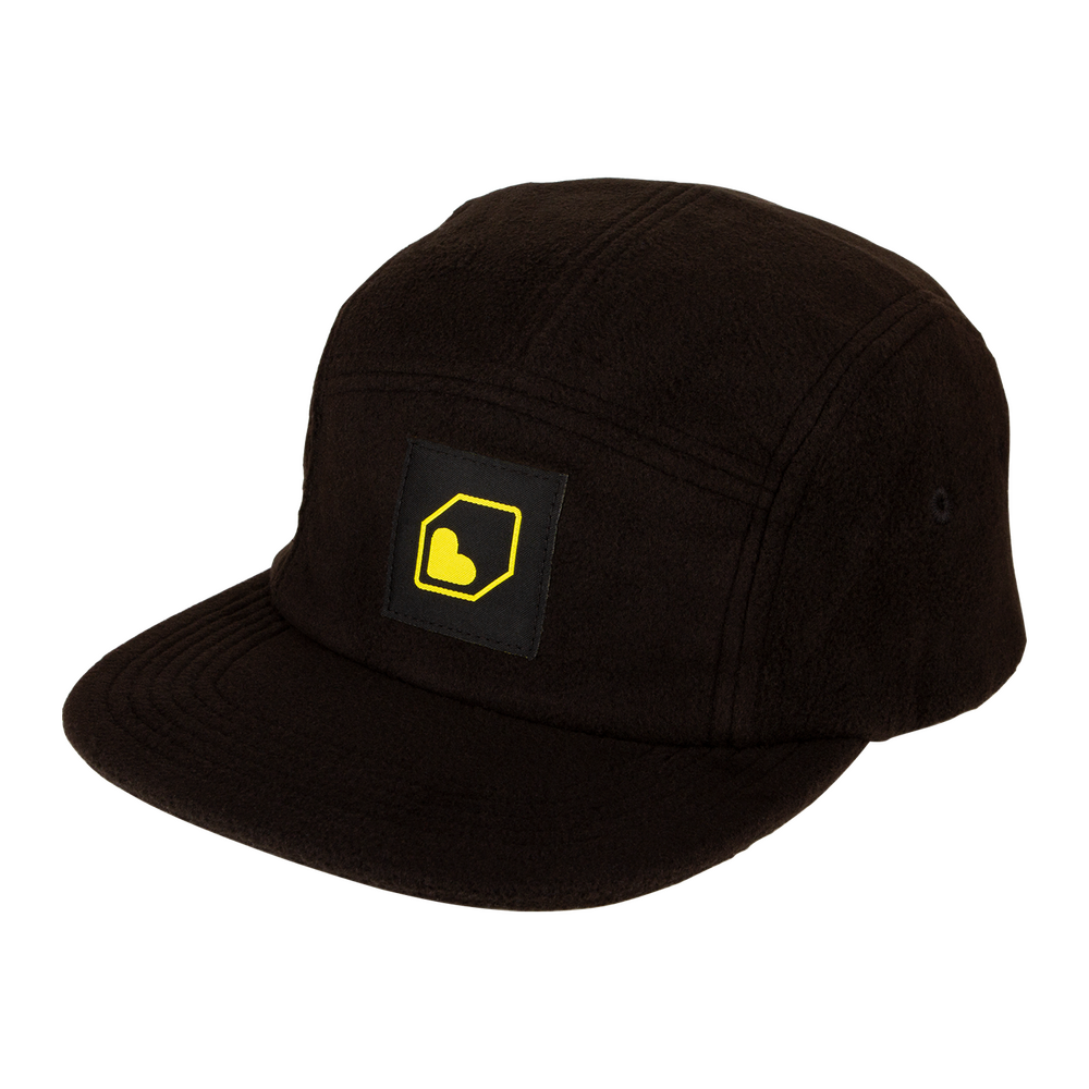 Burgtec Tech Five Panel Cap Black