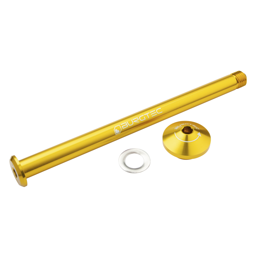 Burgtec Yeti 171mm M12x1.5 Rear Axle Bullion Gold