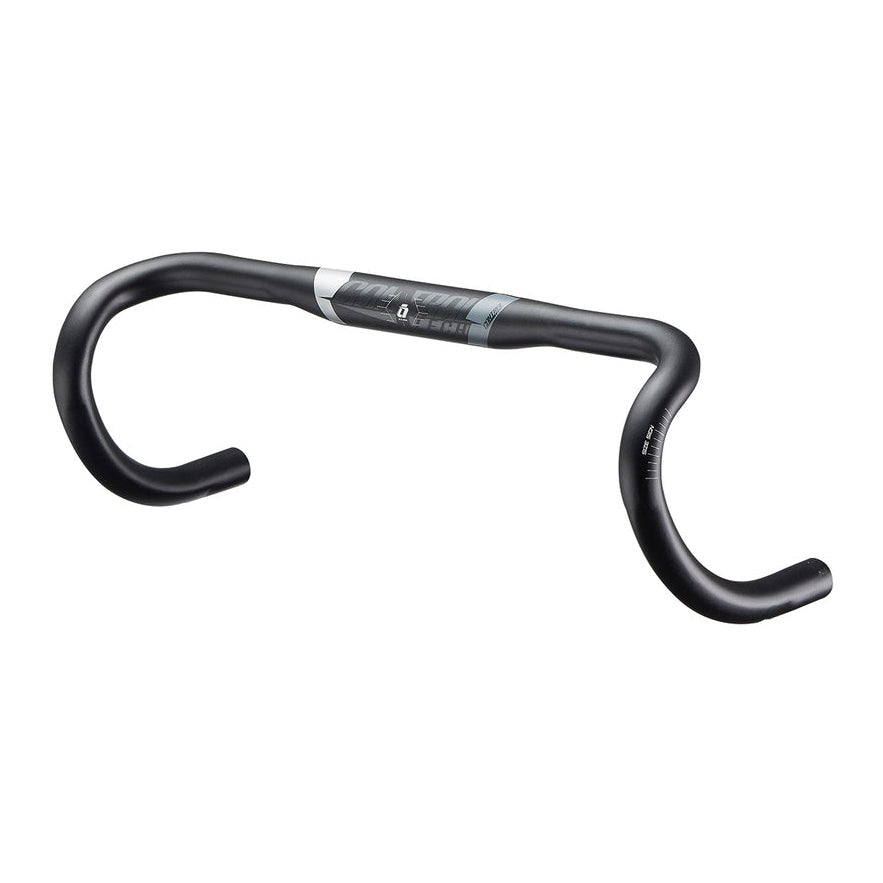 Controltech SLA Compact Road Drop Bar 31.8x400mm 4 Degrees Flare Black/Grey