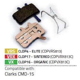 Clarks Disc pad Elite Avid Juicy357U