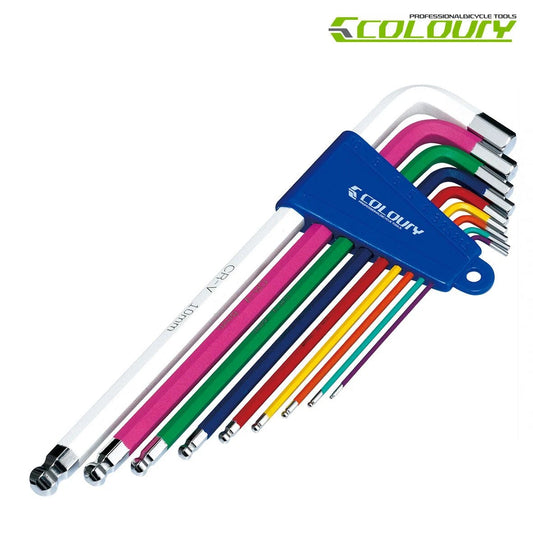 Coloury Allen Key Set - Colorful Tools For Diy Projects