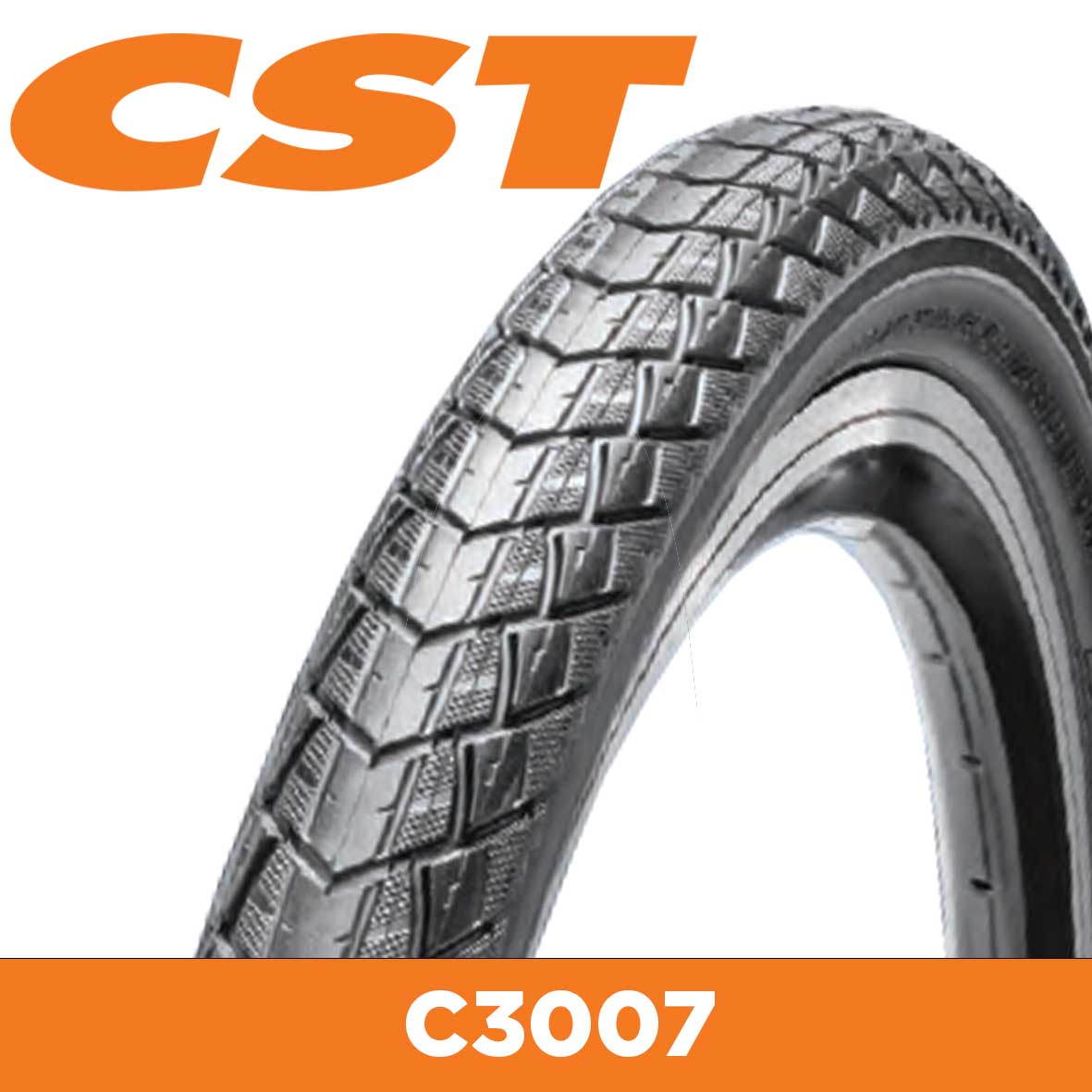 Cst 14X1.95 Slick C3007 Tyres - 14" For 8-20" Wheels