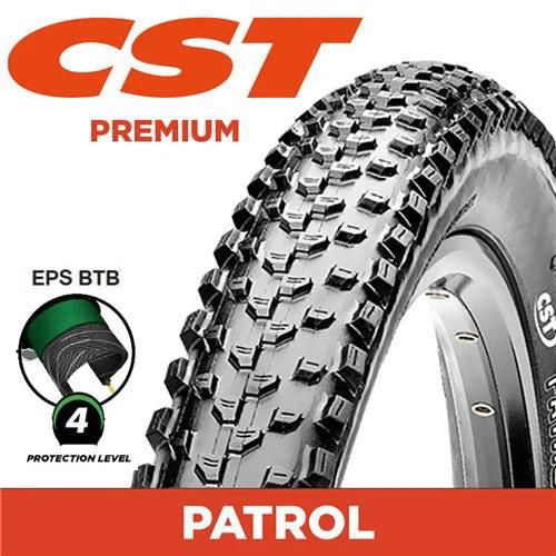 Cst 29 X 2.60 Wire Tyres - Durable Mountain Bike Tires