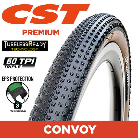 Cst Convoy 700 X 38 Folding Tr Gravel Tyres