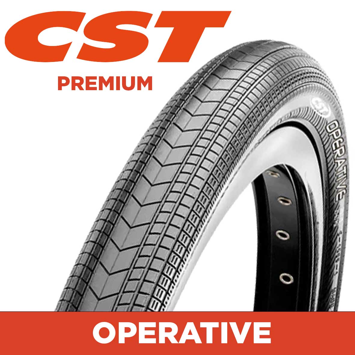 Cst Operative 20 X 2.40 Mountain Bike Tyres - 20 Inch