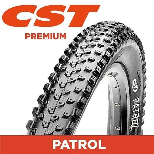 Cst Patrol 26 X 2.25 Tyres - Durable Tread For 26" Bikes