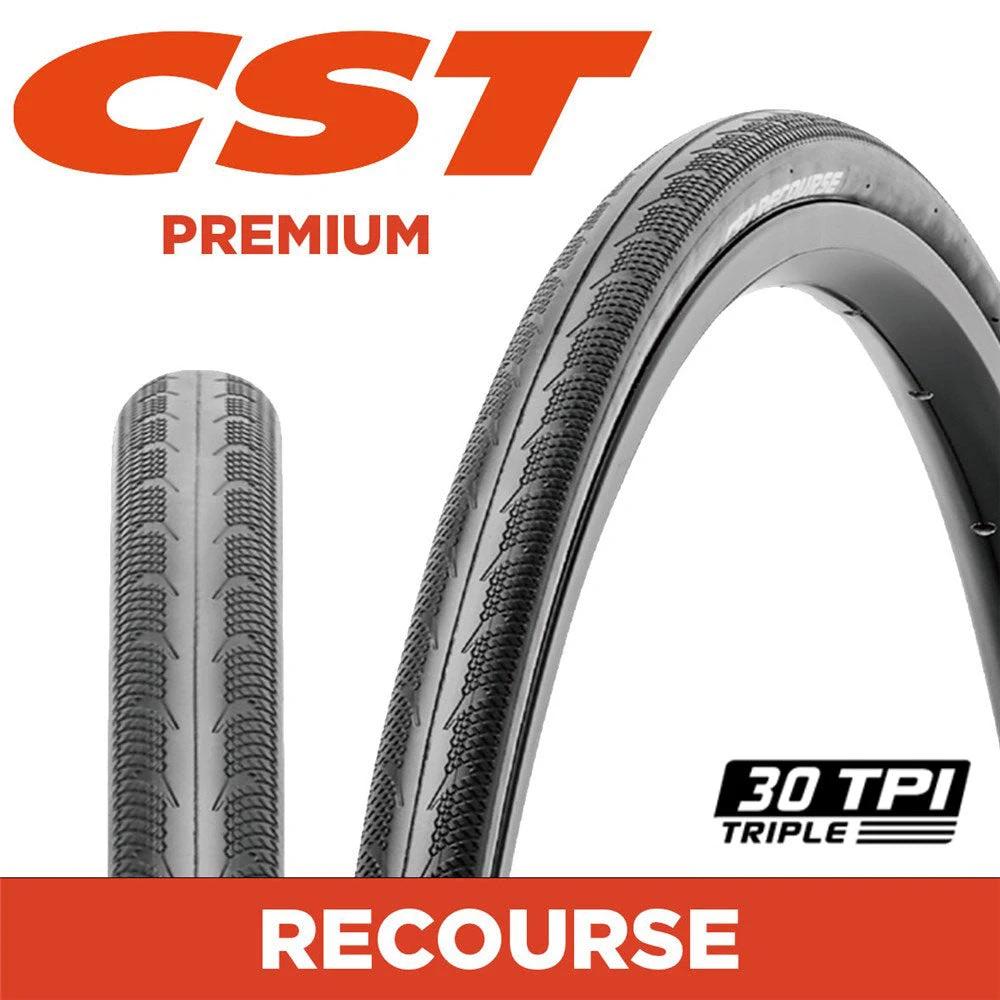 Cst Recourse 700 X 25 Tyres - 700C High Performance Cycling Tires