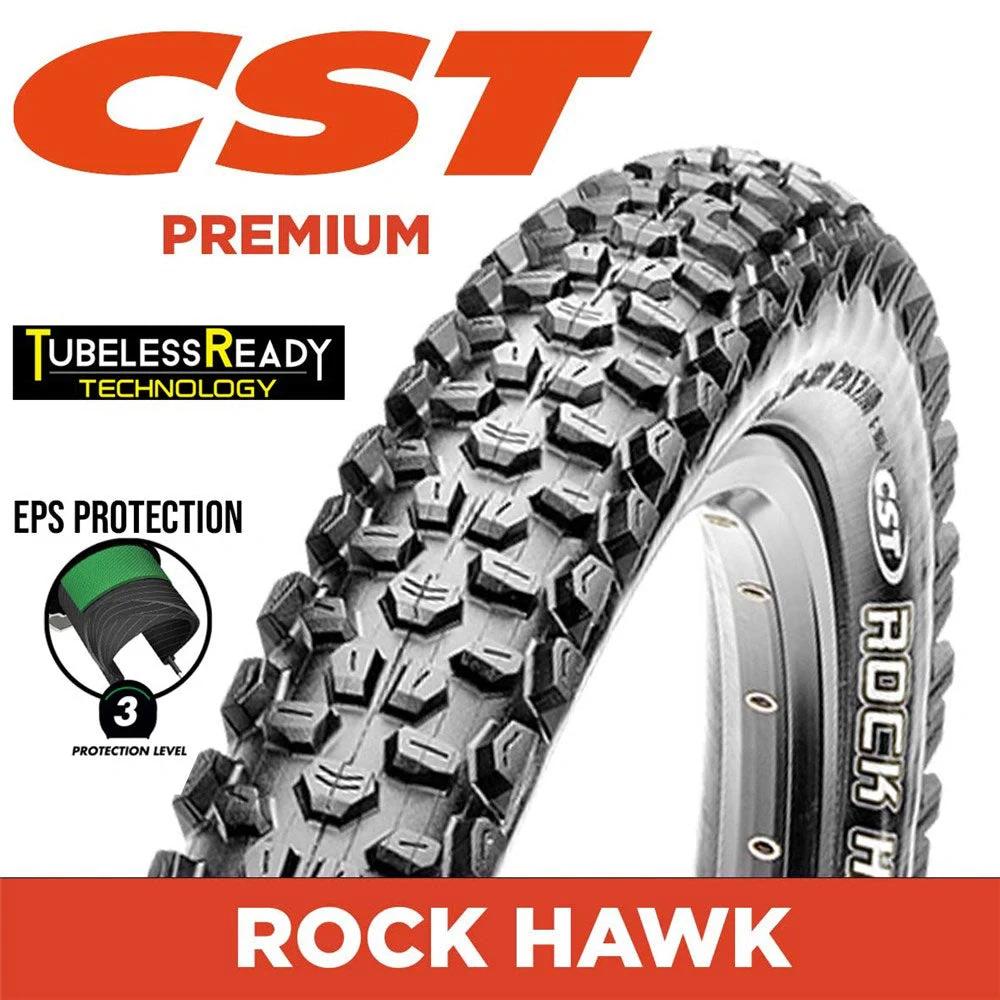 Cst Rockhawk 29 X 2.25 Tr Mountain Bike Tyres - Durable Tread For 29" Wheels