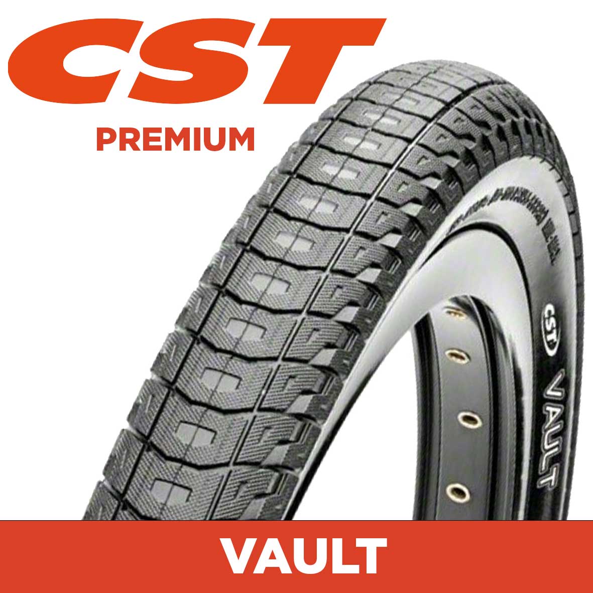 Cst Vault 20 X 2.2 Tyres - 20" High Performance Mountain Bike Tires