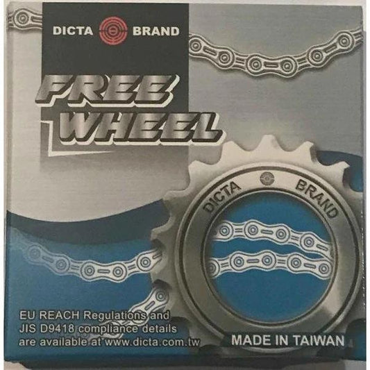 Dicta Freewheel 1/2 X 3/32 Single Speed Cassette