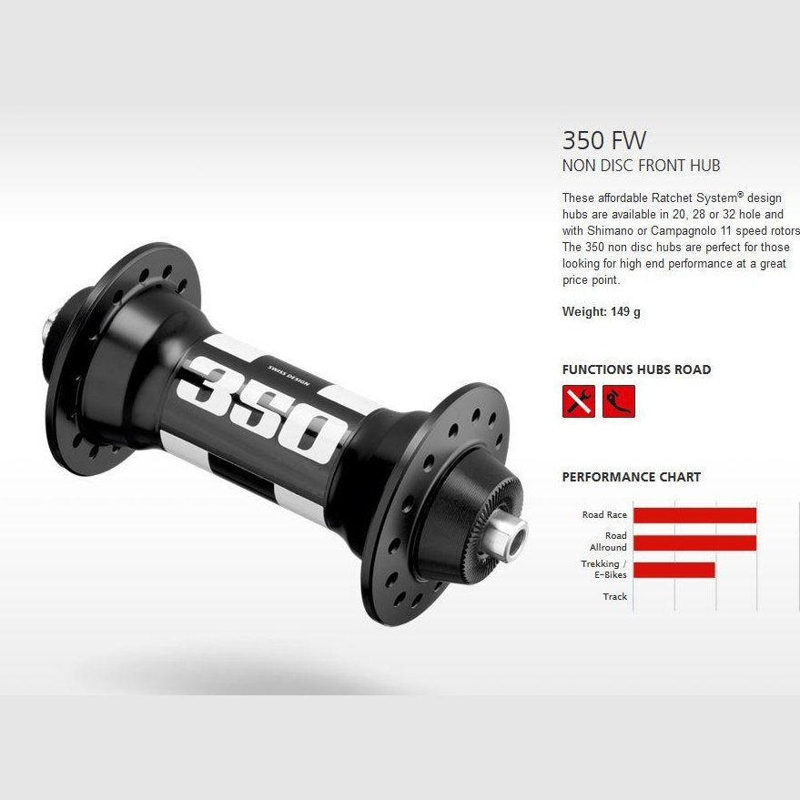 Dt Swiss DT350 NonDisc 5/100 20H QR