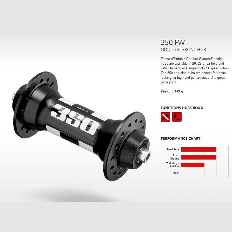 Dt Swiss DT350 NonDisc 5/100 24H QR