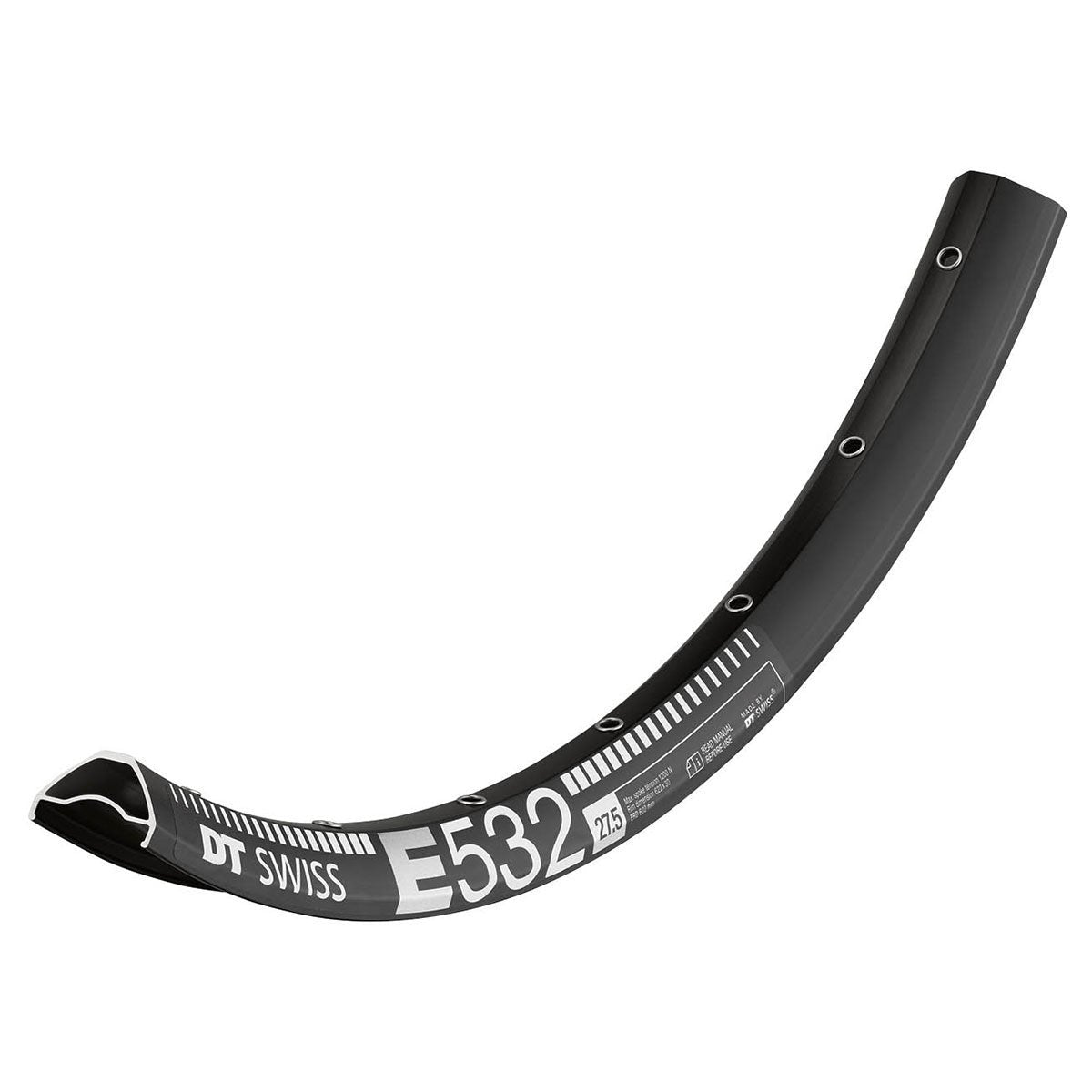 Dt Swiss RIM E532 30wide 27.5 28H BLK