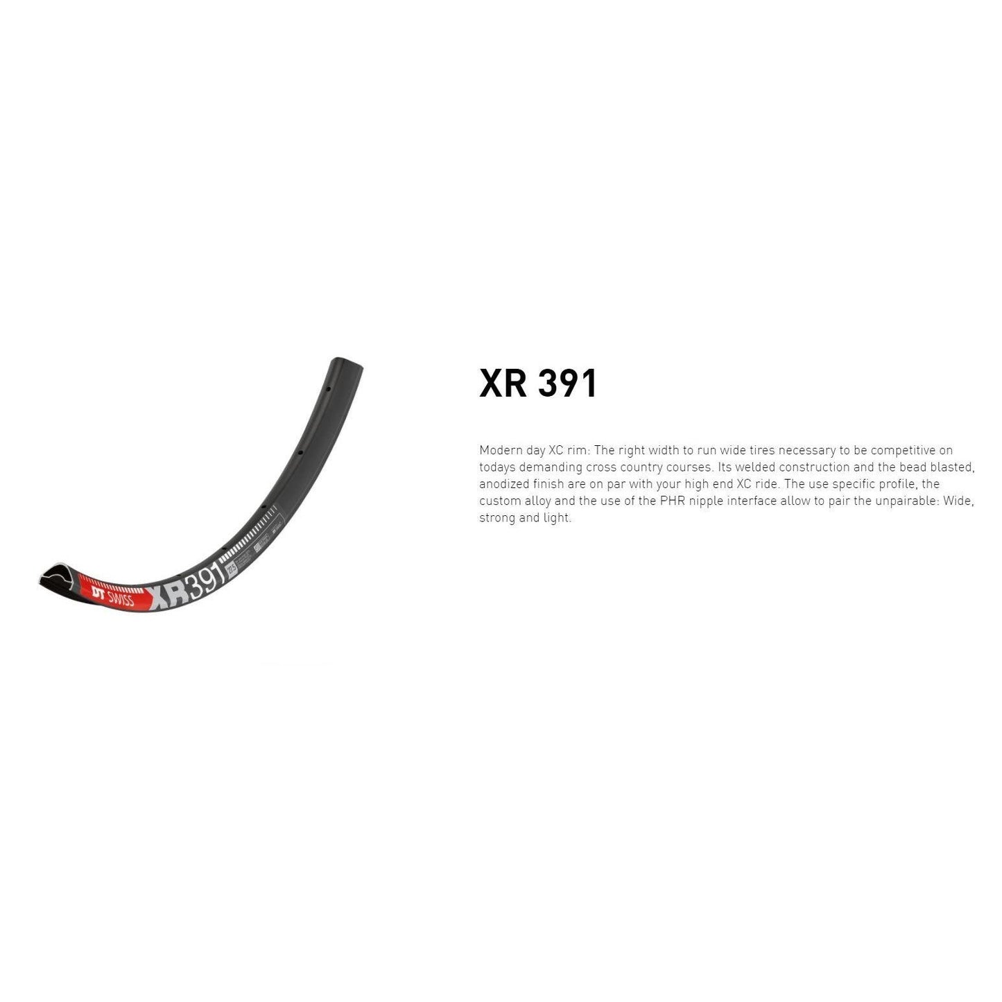 Dt Swiss RIM XR391 29 28H 25 wide