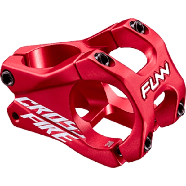 Funn Crossfire Stem - 31.8~35 Red Stems For Headset & Stems