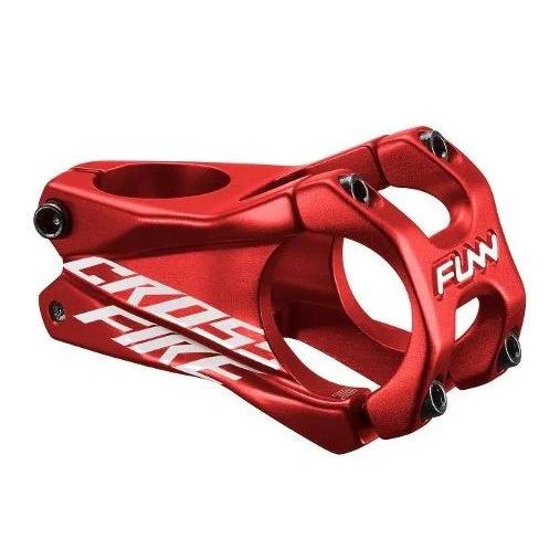 Funn Crossfire Stem 35.0-50Mm Red Stems For Headset & Stem Spacers