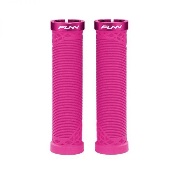 Funn Hilt Pink Flatbar Grips & Accessories